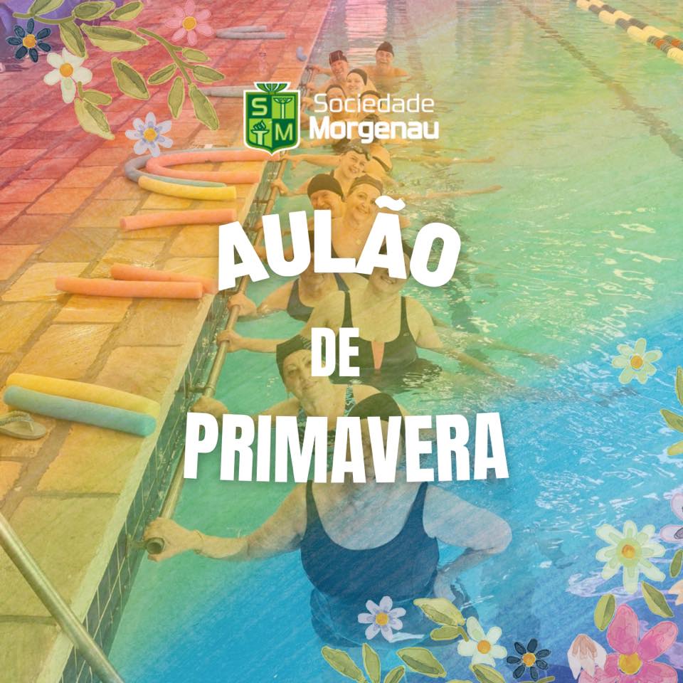 Aulão de Primavera de Hidroginástica