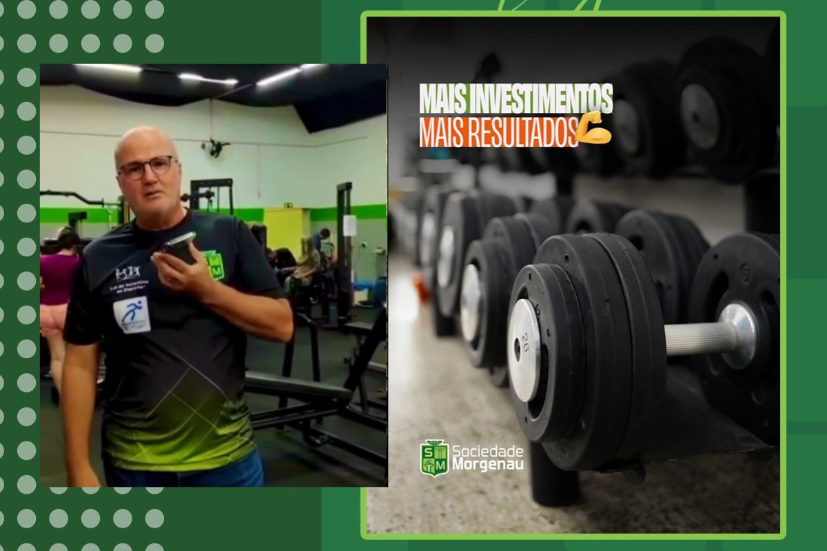 Nossa academia de musculação recebeu importantes melhorias