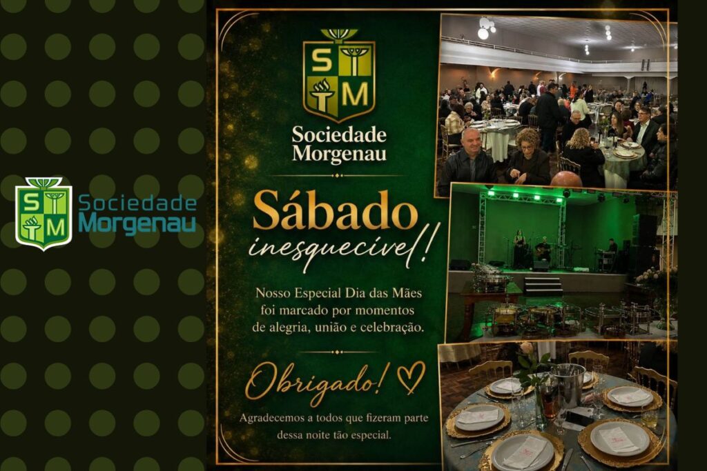 Sábado inesquecível na Sociedade Morgenau
