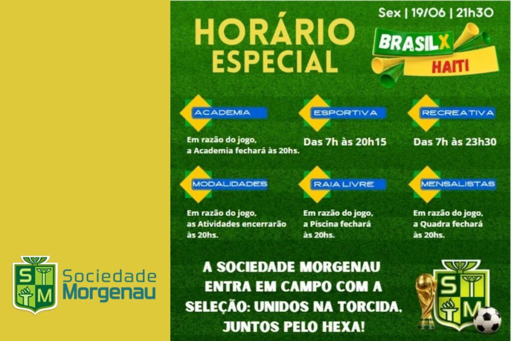 Sexta é dia de torcer pelo Brasil!