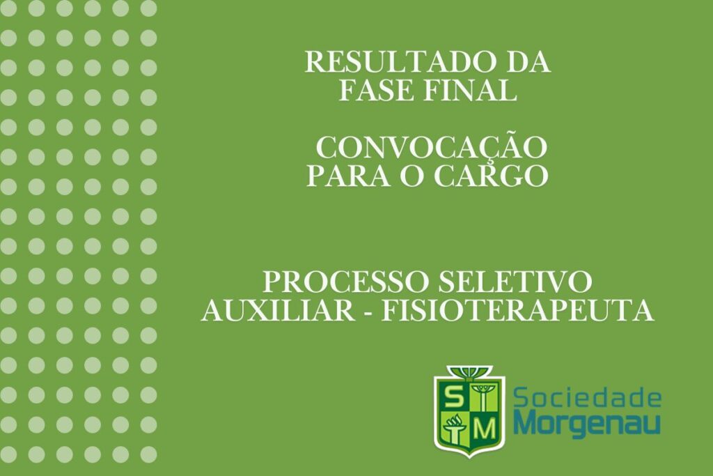 Resultado Final – Processo Seletivo