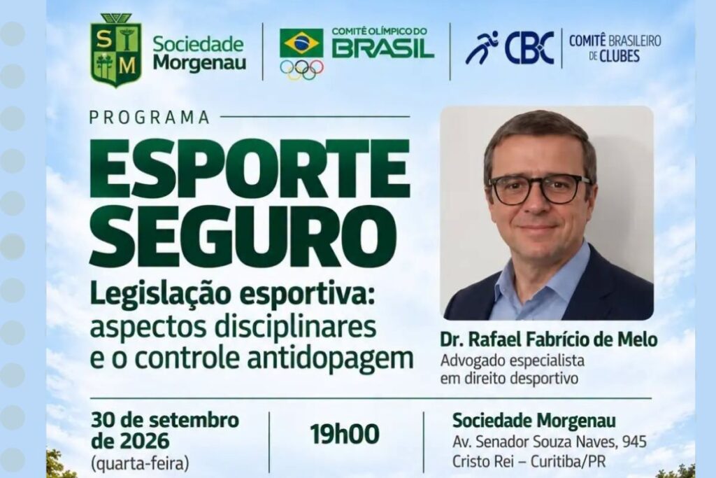 Esporte Seguro: conhecimento também faz parte da preparação.