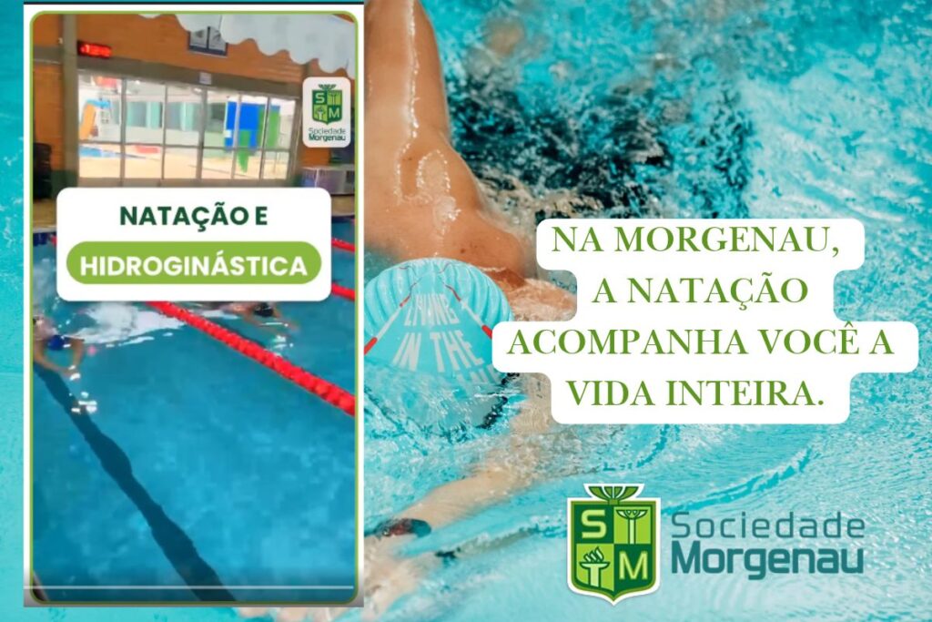 Na Morgenau, a natação acompanha você a vida inteira